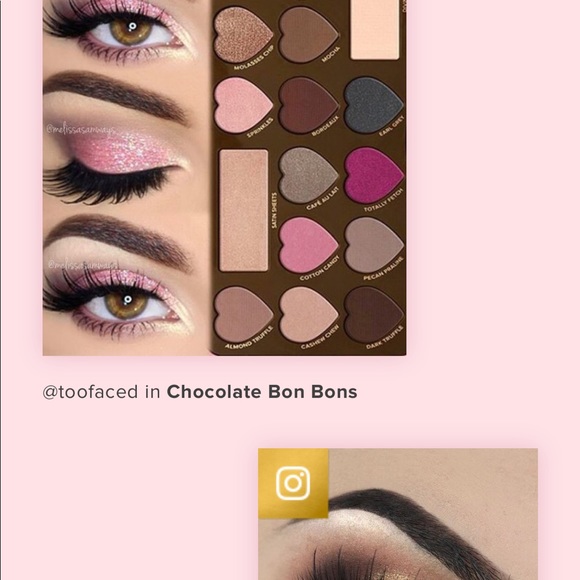 Nib too Faced chocolate bon bons eyeshadow palette - Picture 8 of 8